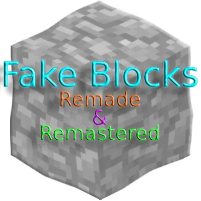 Fake Blocks — Minecraft mod, rasm 1