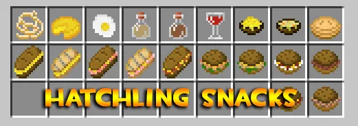 Hatchling Snacks — Minecraft mod, rasm 1