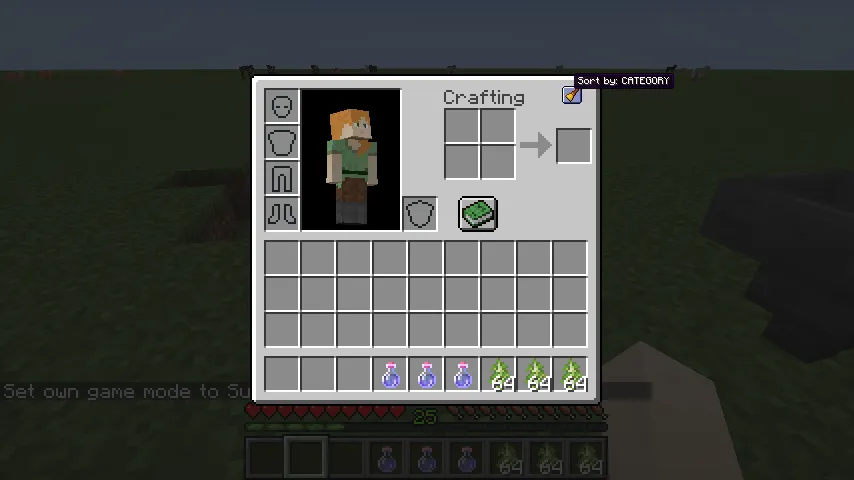 Inventory Sorting — Minecraft mod, rasm 4