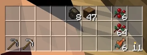 InventoryHUD — Minecraft mod, rasm 1