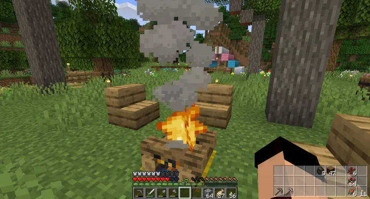 InventoryHUD — Minecraft mod, rasm 2