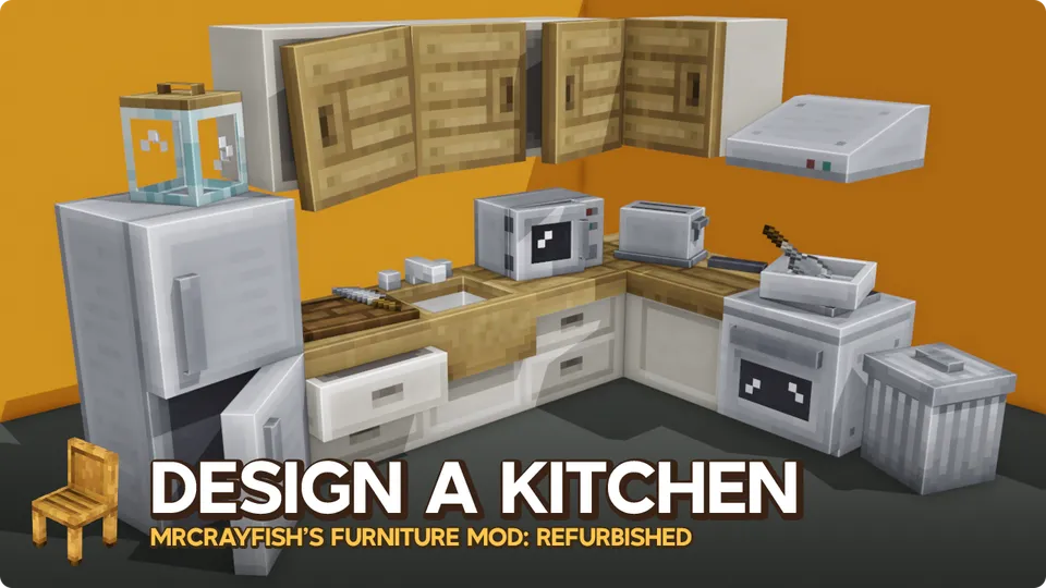 MrCrayfish's Furniture: Refurbished — Minecraft mod, rasm 2