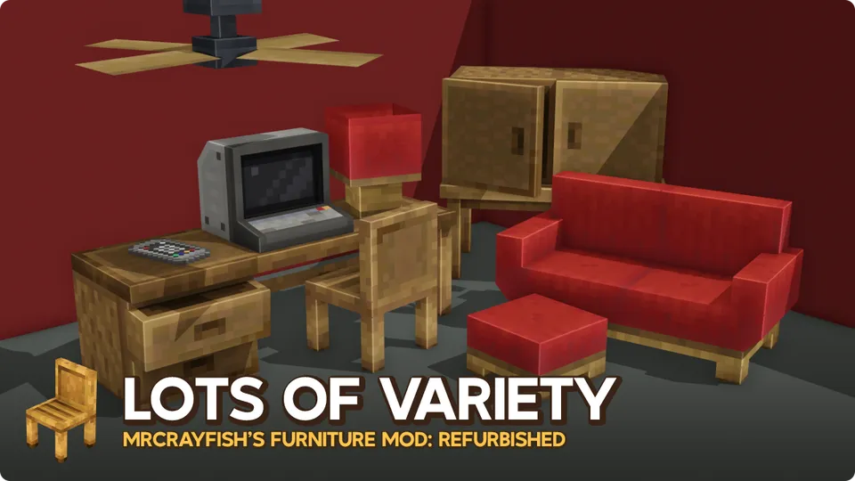 MrCrayfish's Furniture: Refurbished — Minecraft mod, rasm 3