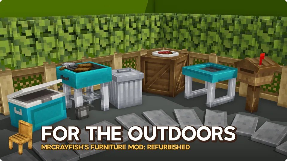 MrCrayfish's Furniture: Refurbished — Minecraft mod, rasm 4