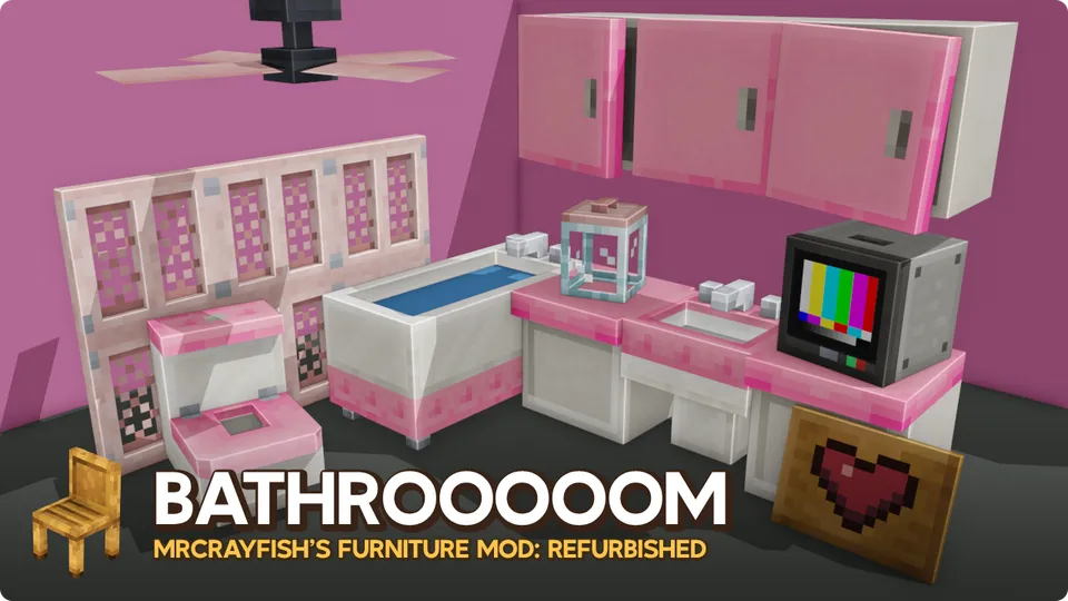 MrCrayfish's Furniture: Refurbished — Minecraft mod, rasm 5
