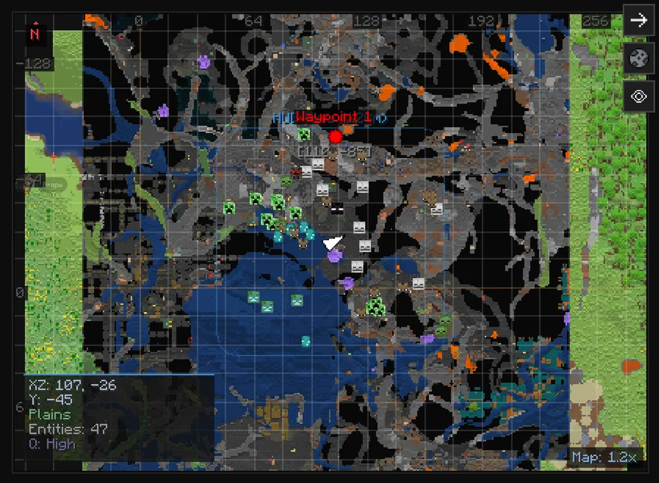 Simple World Map — Minecraft mod, rasm 4