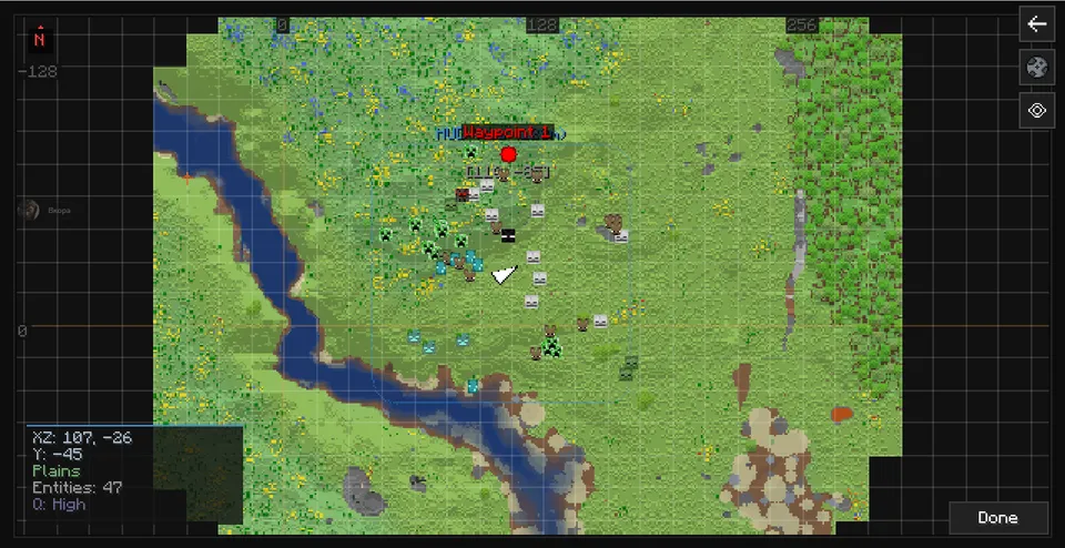 Simple World Map — Minecraft mod, rasm 6