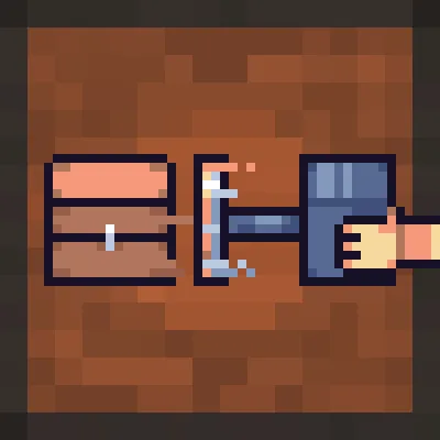 Hand-Held Piston — Minecraft mod, rasm 1