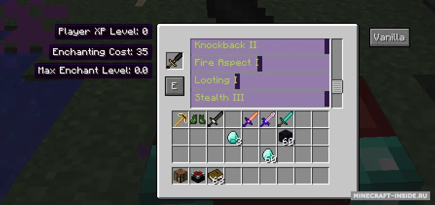 Enchanting Plus — Minecraft mod, rasm 4