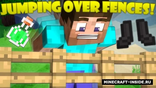 Fence Jumper — Minecraft mod, rasm 1