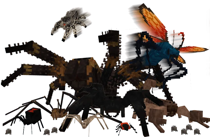 Better Arachnophobia — Minecraft mod, rasm 2