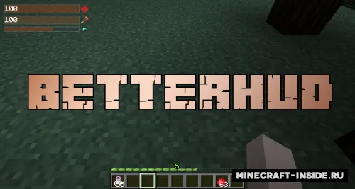 BetterHUD — Minecraft mod, rasm 1
