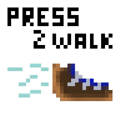 Press To Walk — Minecraft mod, rasm 1