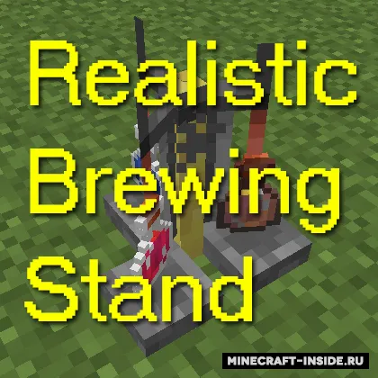 Realistic Brewing Stand — Minecraft mod, rasm 1