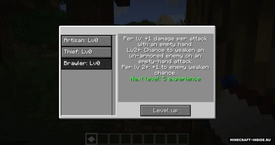 SkillCheck — Minecraft mod, rasm 3