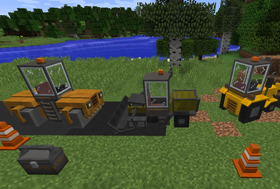 Vehicles and roads — Minecraft mod, rasm 4