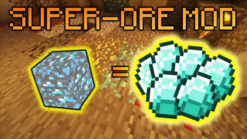 Super Ores — Minecraft mod, rasm 1