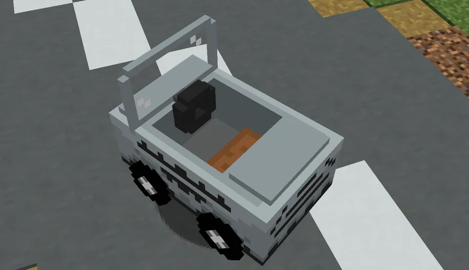 Terracart – Terrain Cart — Minecraft mod, rasm 7