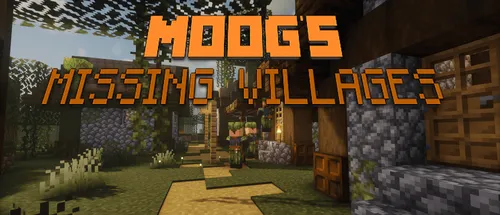 MMV - Moog's Missing Villages — Minecraft mod, rasm 1