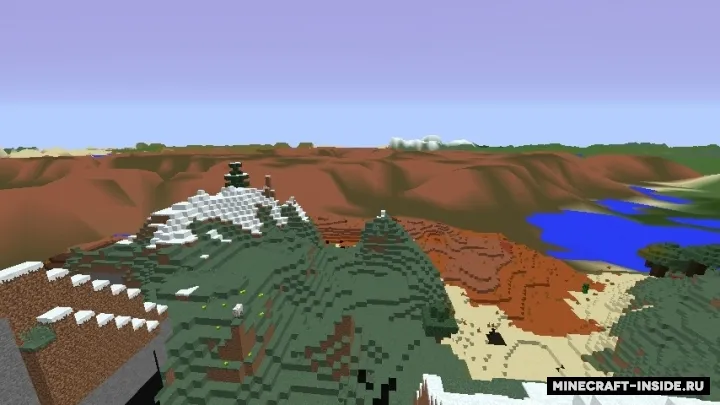 CWG Far Plane View — Minecraft mod, rasm 2