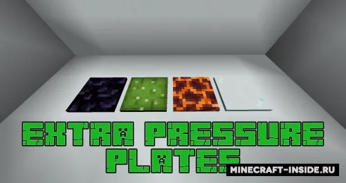 Extra Pressure Plates — Minecraft mod, rasm 1