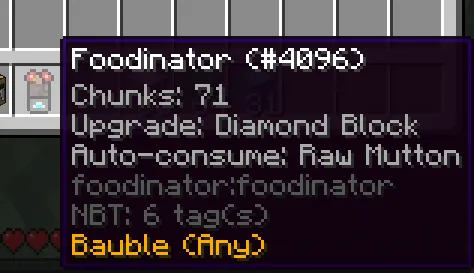 Foodinator — Minecraft mod, rasm 4