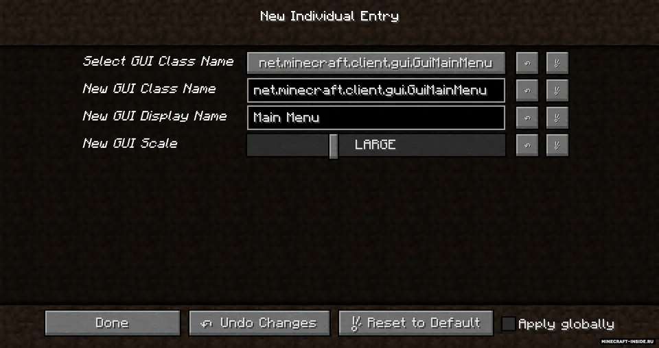ScalingGUIs — Minecraft mod, rasm 5
