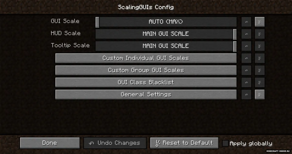 ScalingGUIs — Minecraft mod, rasm 7