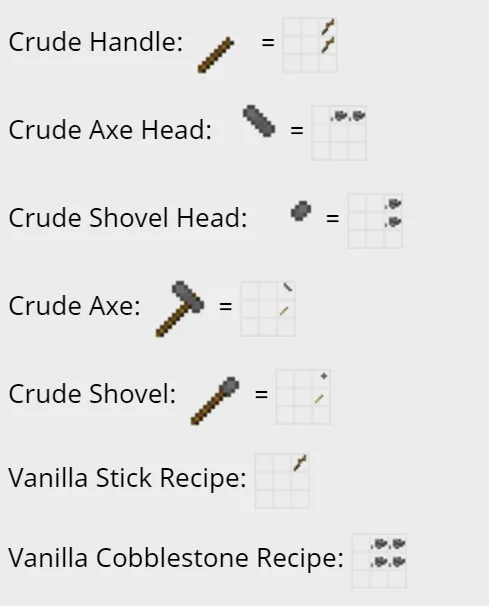A Crude Start — Minecraft mod, rasm 3