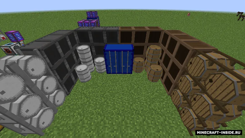 Barrels, Drums, Storage & More — Minecraft mod, rasm 5