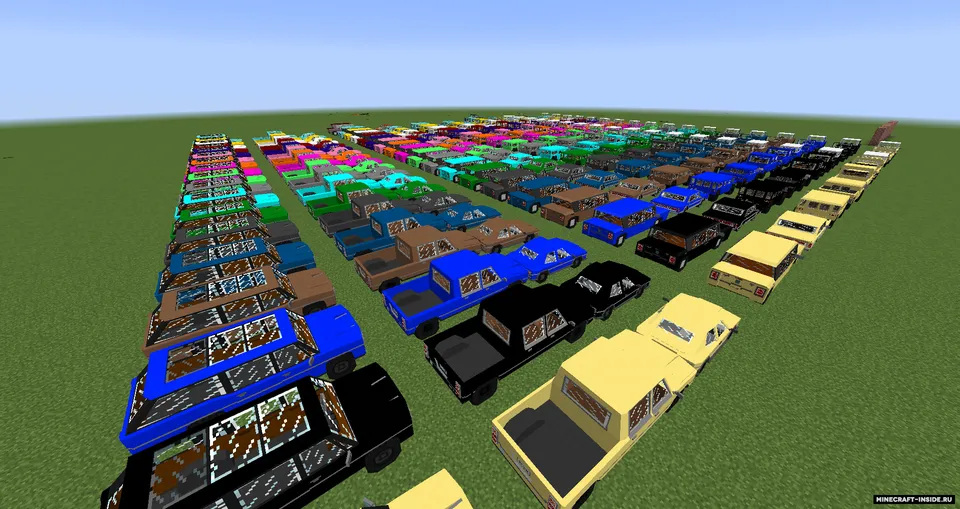 Trin Civil Car Pack — Minecraft mod, rasm 2