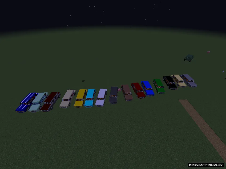 Trin Civil Car Pack — Minecraft mod, rasm 6
