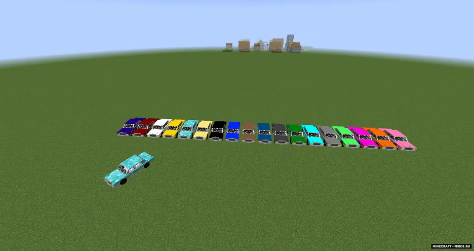 Trin Civil Car Pack — Minecraft mod, rasm 7