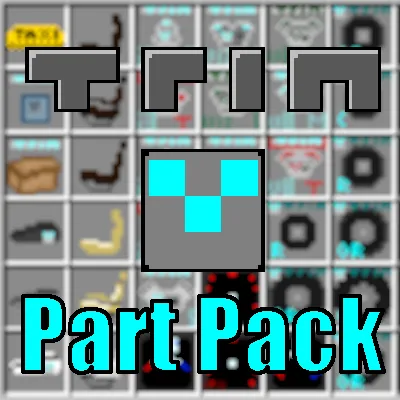 Trin Parts Pack — Minecraft mod, rasm 1