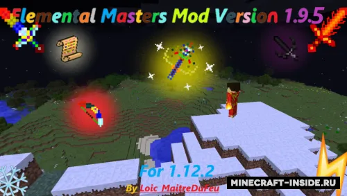 Elemental Masters — Minecraft mod, rasm 1