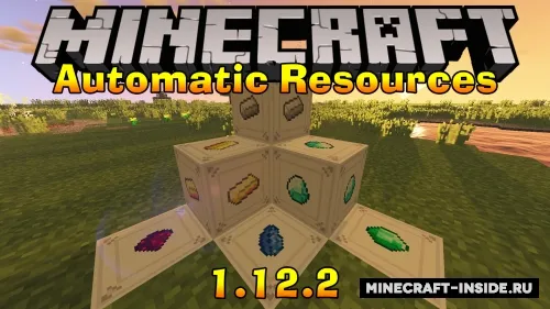Automatic Resources — Minecraft mod, rasm 1