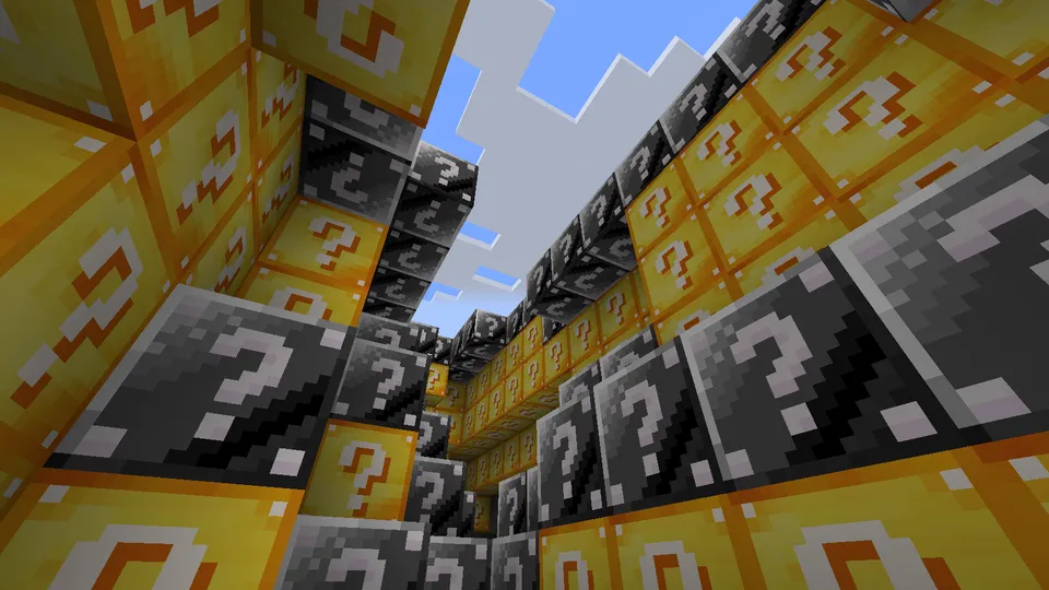 Almost Enough Lucky Blocks — Minecraft mod, rasm 3