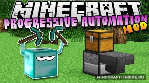 Progressive Automation — Minecraft mod, rasm 1