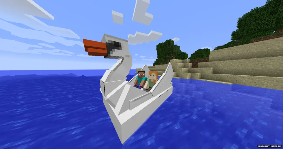 Swan Boats — Minecraft mod, rasm 2