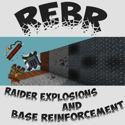 Raider Explosions and Base Reinforcement — Minecraft mod, rasm 1
