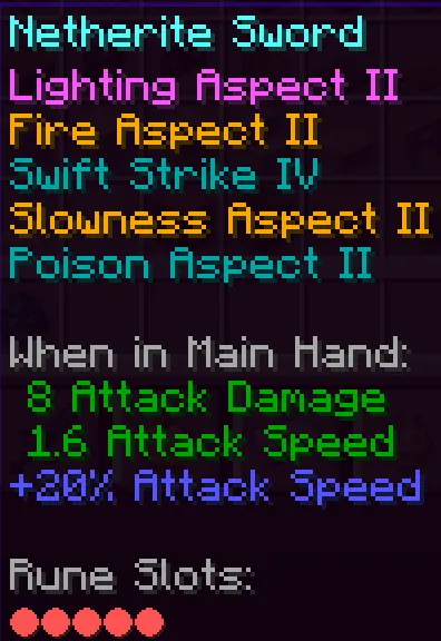 RUNIC: Enchantments — Minecraft mod, rasm 3