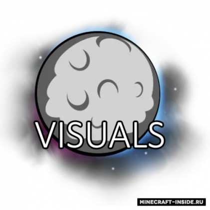 Visuals — Minecraft mod, rasm 1