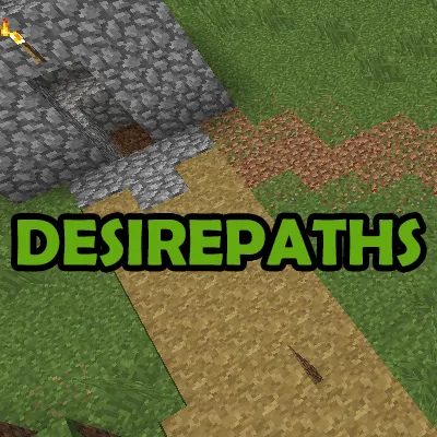DesirePaths — Minecraft mod, rasm 1