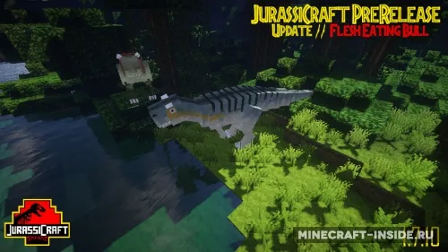 JurassiCraft — Minecraft mod, rasm 1