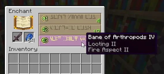Enchantment Peek — Minecraft mod, rasm 2