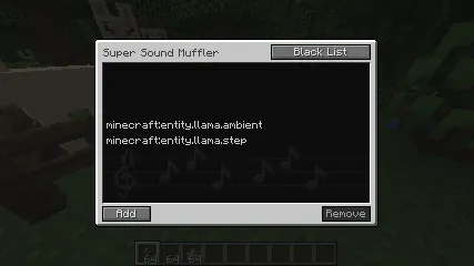 Super Sound Muffler — Minecraft mod, rasm 2