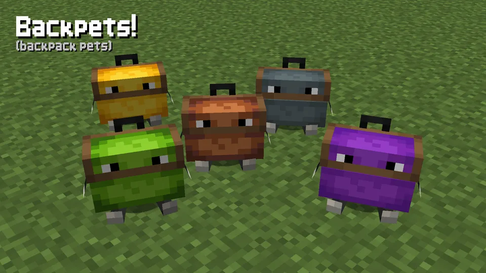 Backpets — Minecraft mod, rasm 2