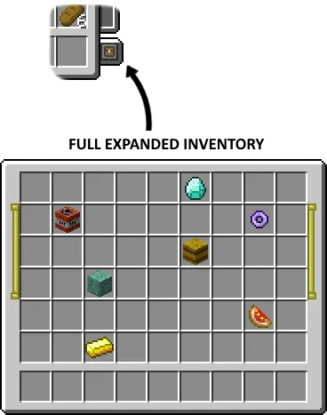 Expandable Inventory — Minecraft mod, rasm 4