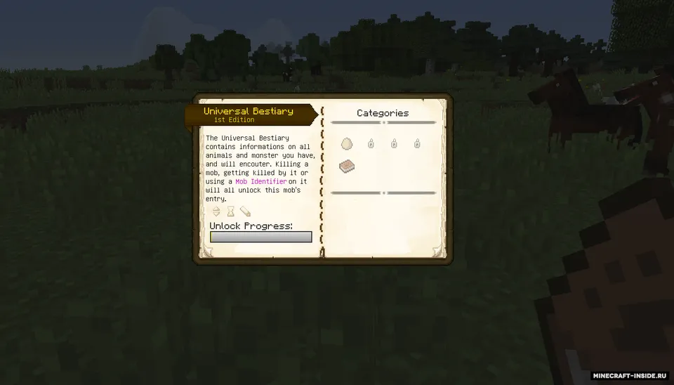 Universal Bestiary — Minecraft mod, rasm 4