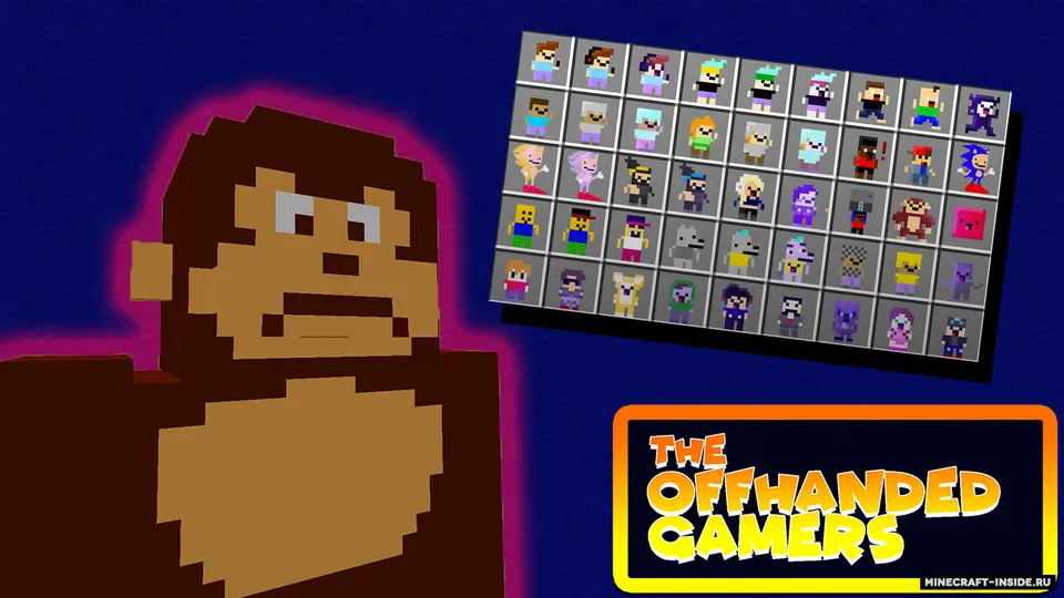 The Offhanded Gamers — Minecraft mod, rasm 2